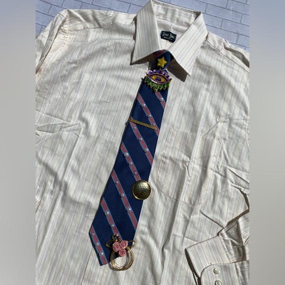 Unique Vintage Junk Ties upcycle ties - Picture 1 of 9